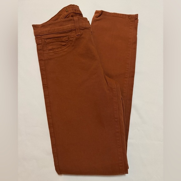 J Brand Women’s Skinny Jeans in Color Burnt Orange Size 25 - Picture 2 of 6